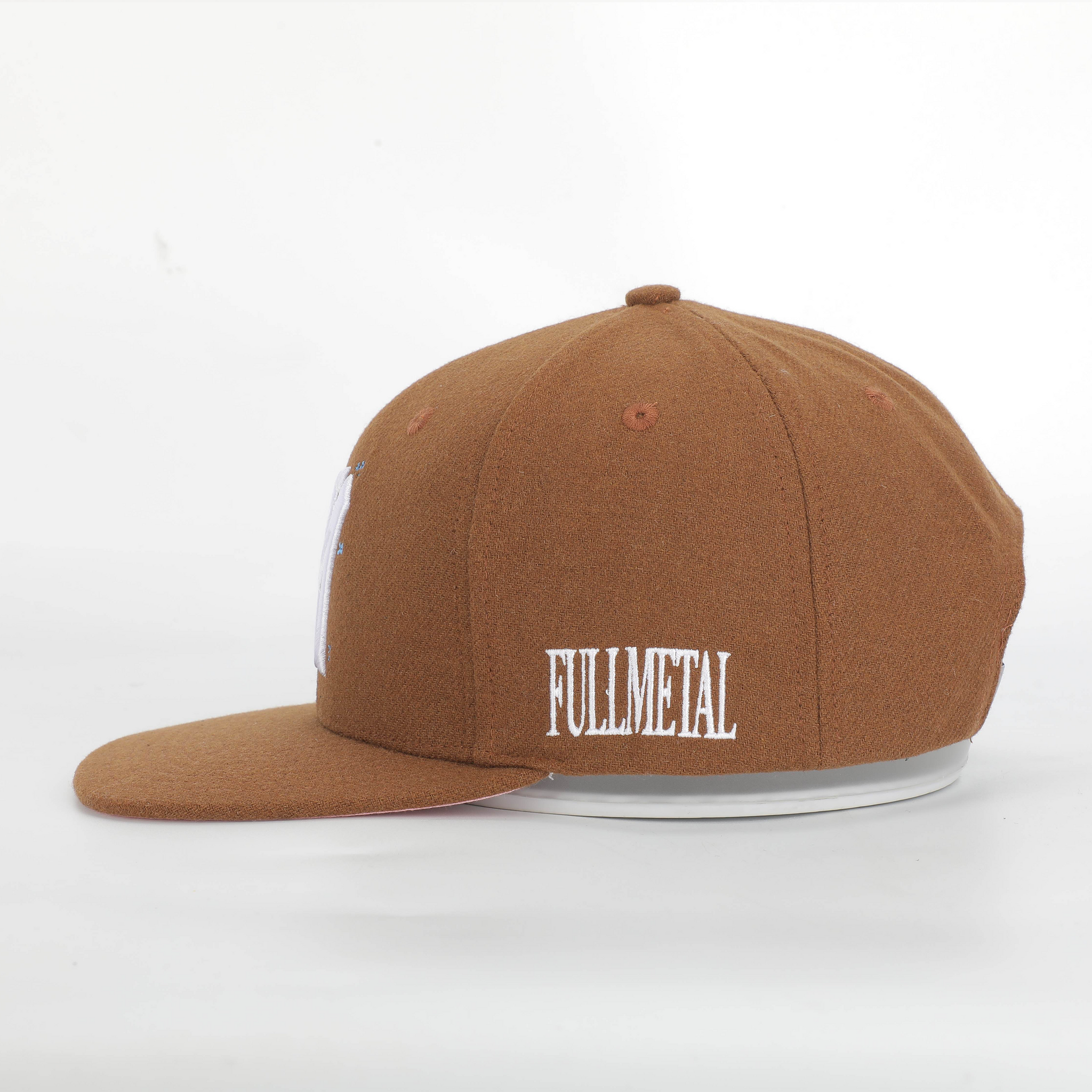 BROWN FULLMETAL LOGO HAT