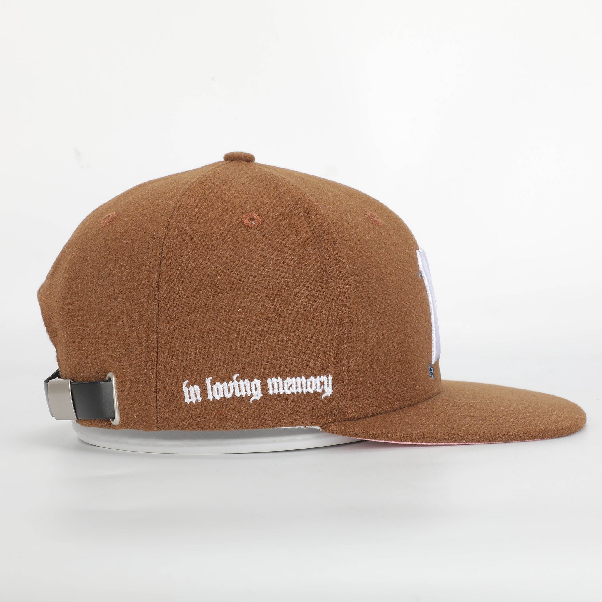 BROWN FULLMETAL LOGO HAT